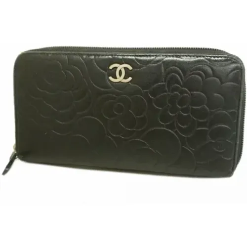 Pre-owned Leather wallets , female, Sizes: ONE SIZE - Chanel Vintage - Modalova