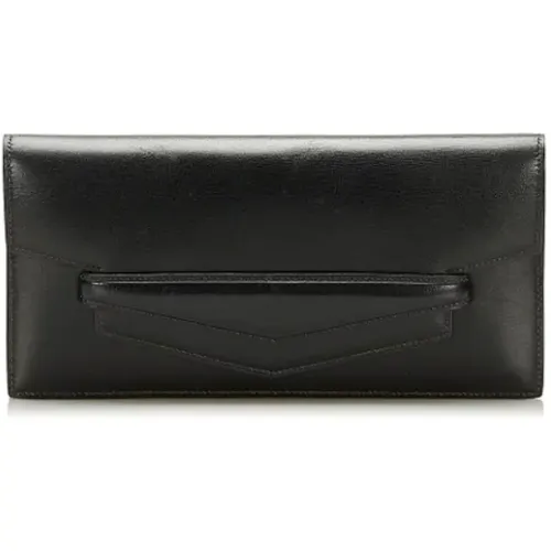 Pre-owned Leather clutches , female, Sizes: ONE SIZE - Hermès Vintage - Modalova