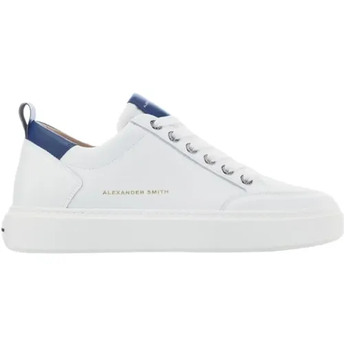 Weiß Blu Sneakers Bond BDM 3301 , Herren, Größe: 40 EU - Alexander Smith - Modalova
