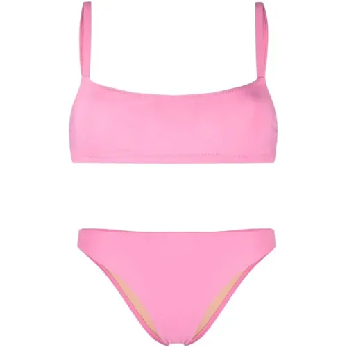 Flamingo High-Waisted Bikini , Damen, Größe: XS - Lido - Modalova