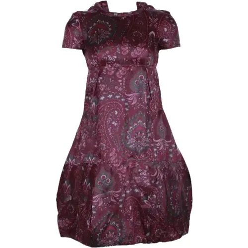 Pre-owned Silk dresses , female, Sizes: S - Burberry Vintage - Modalova