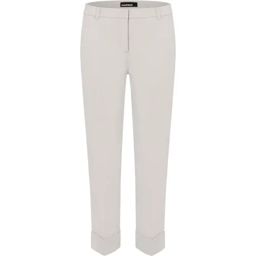 Crystal Cream Pants , female, Sizes: XL, XS - CAMBIO - Modalova