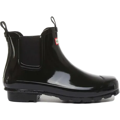 Junior Chelsea Rain Boot , female, Sizes: 4 UK, 0 UK - Hunter - Modalova