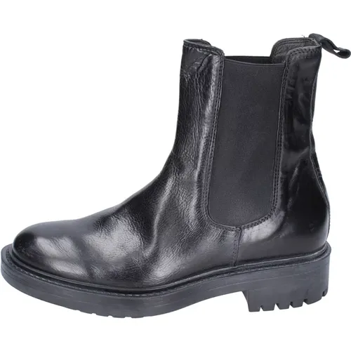 Vintage Leder Stiefeletten für Frauen , Damen, Größe: 36 EU - MOMA - Modalova