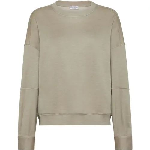 Sweaters for Men , female, Sizes: L - BRUNELLO CUCINELLI - Modalova