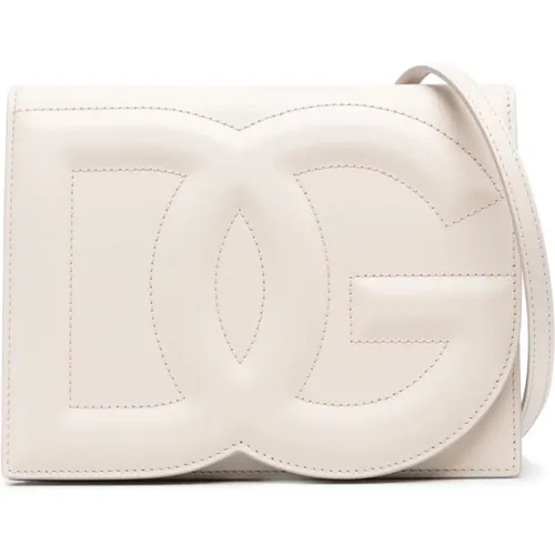 DG Logo Crossbody Bag , female, Sizes: ONE SIZE - Dolce & Gabbana - Modalova