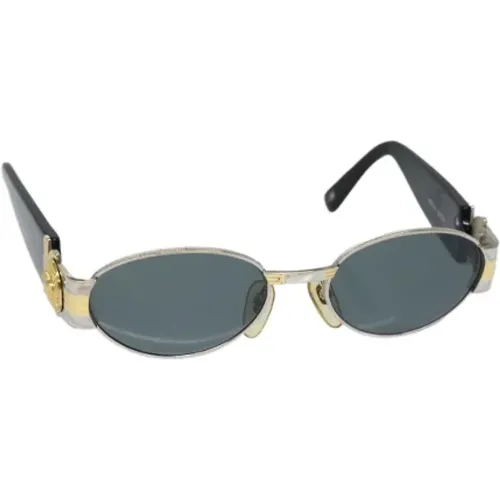 Pre-owned Metal sunglasses , female, Sizes: ONE SIZE - Versace Pre-owned - Modalova