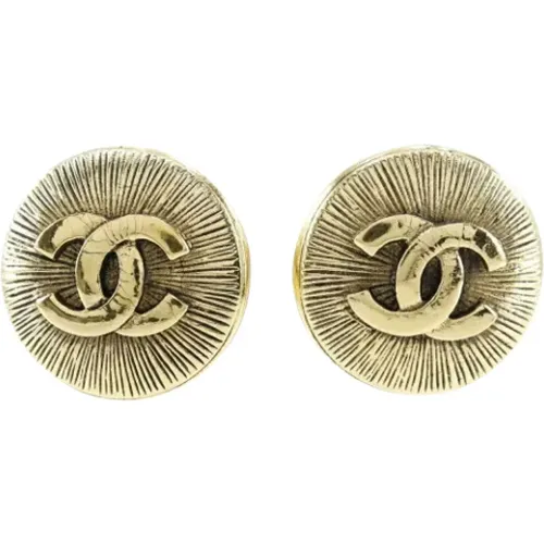 Pre-owned Metal chanel-jewelry , female, Sizes: ONE SIZE - Chanel Vintage - Modalova