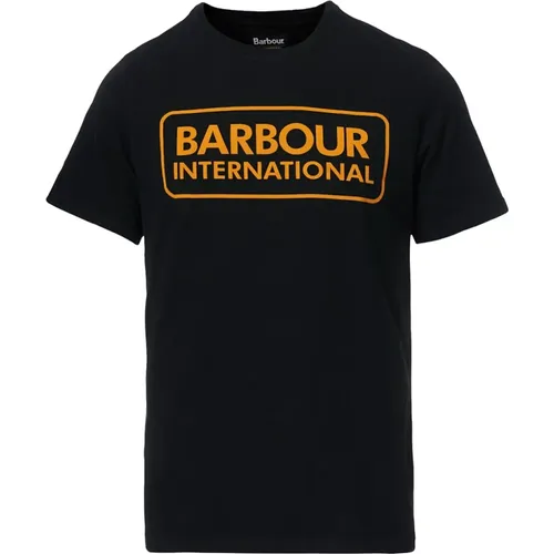 Essentielles Großes Logo Motorrad T-Shirt - Barbour - Modalova