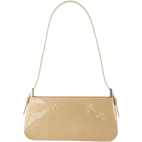 Dulce Patent Leather Hobo Bag , female, Sizes: ONE SIZE - By FAR - Modalova