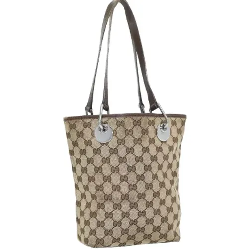 Pre-owned Canvas gucci-bags , female, Sizes: ONE SIZE - Gucci Vintage - Modalova