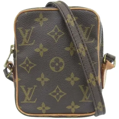 Pre-owned Canvas Louis Vuitton Donau Shoulder Bag , female, Sizes: ONE SIZE - Louis Vuitton Vintage - Modalova