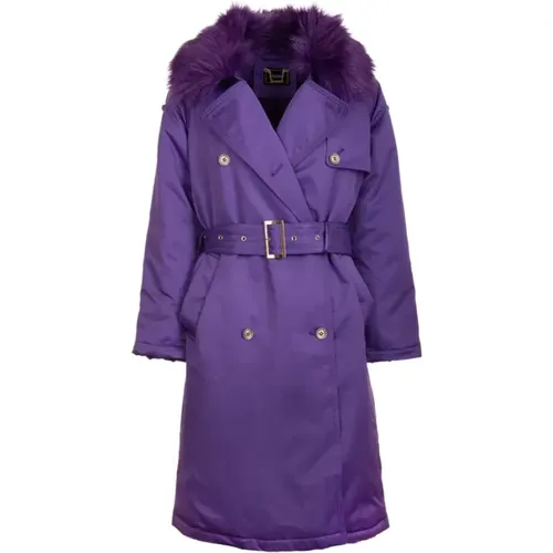 Violet Trench Coat , female, Sizes: S, M, XS - Fracomina - Modalova
