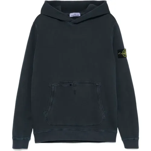 Blaue Pullover für Männer Aw24 , Herren, Größe: M - Stone Island - Modalova