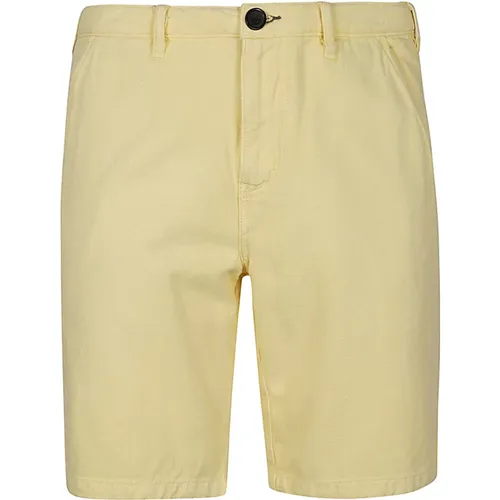 Gelbe Shorts mit Taschen und Reißverschluss , Herren, Größe: W30 - Paul Smith - Modalova