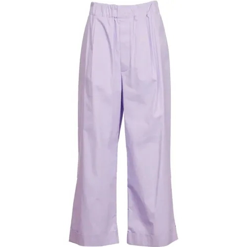 Wide Trousers , female, Sizes: 2XS, XS - Jejia - Modalova