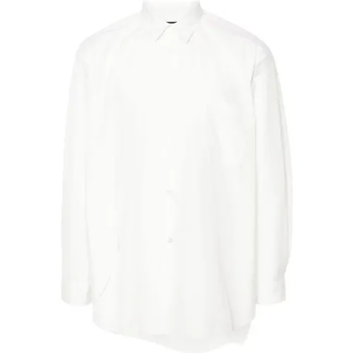 Shirt with Classic Collar , male, Sizes: L - Comme des Garçons - Modalova