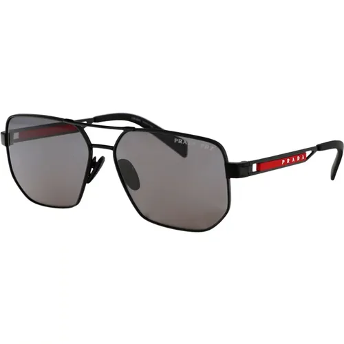 Stylish Sunglasses with 0PS 51Zs , male, Sizes: 59 MM - Prada - Modalova