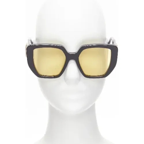 Pre-owned Acetate sunglasses , female, Sizes: ONE SIZE - Gucci Vintage - Modalova