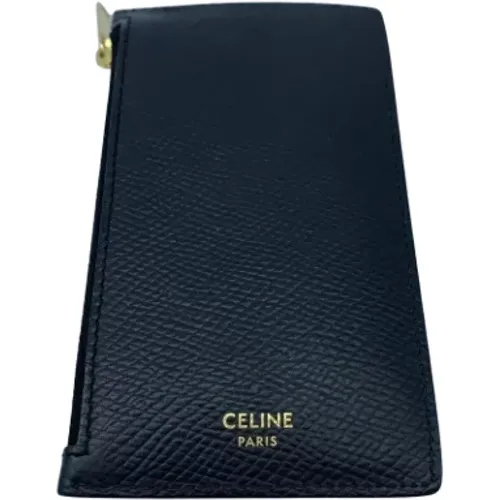 Pre-owned Leather wallets , female, Sizes: ONE SIZE - Celine Vintage - Modalova