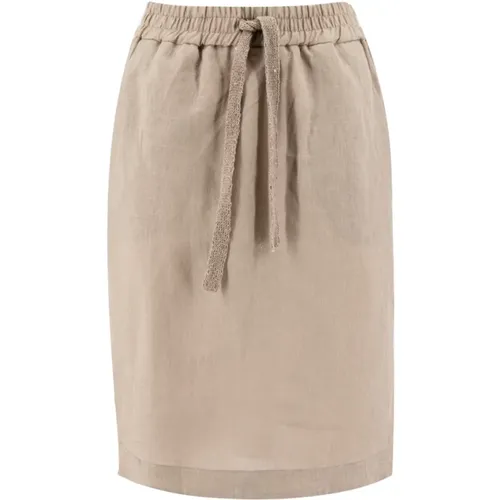 Skirt , female, Sizes: S - Le Tricot Perugia - Modalova
