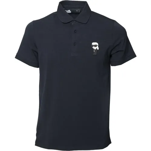 Dark Tokidoki Polo Shirt , male, Sizes: S - Karl Lagerfeld - Modalova