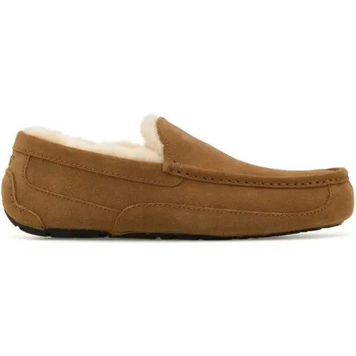 Wildleder Ascot Loafers in Kamel , Herren, Größe: 40 EU - Ugg - Modalova