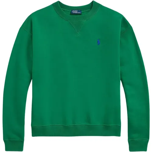 Crewneck Sweatshirt , Damen, Größe: M - Polo Ralph Lauren - Modalova