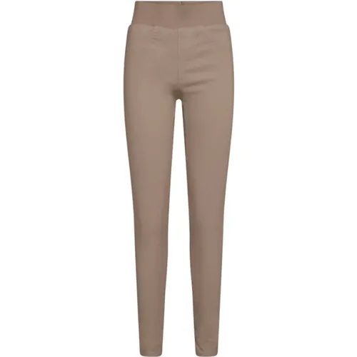 Slim-fit Trousers , female, Sizes: S - Freequent - Modalova