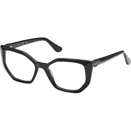 Stylish Cat-Eye Glasses , female, Sizes: 52 MM - Guess - Modalova