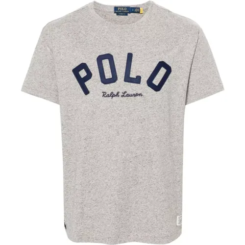 Signature Jersey T-shirts and Polos , male, Sizes: L, M - Polo Ralph Lauren - Modalova