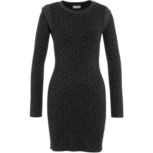 Damenbekleidung Kleid Schwarz Aw23 - Liu Jo - Modalova