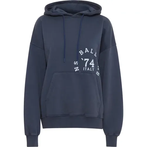 Bariva Hoodie Sweatshirt Black Iris , Damen, Größe: S - Ball - Modalova