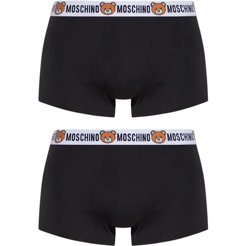 Boxershorts 2er-Pack , Herren, Größe: XS - Moschino - Modalova