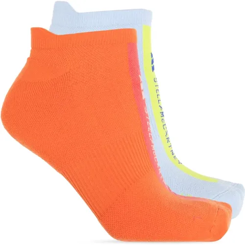 Zweierpack Socken mit Logo - adidas by stella mccartney - Modalova