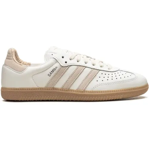 Weiße Samba OG Sneakers , Herren, Größe: 43 EU - Adidas - Modalova