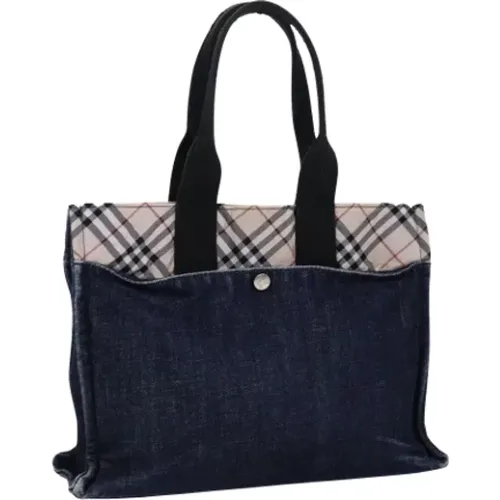 Pre-owned Canvas totes , female, Sizes: ONE SIZE - Burberry Vintage - Modalova