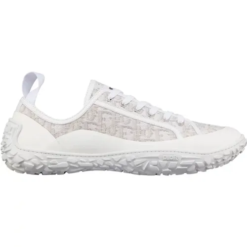 Jacquard Sneakers with All-Over Logo , male, Sizes: 5 UK, 9 1/2 UK, 6 UK, 8 UK, 7 UK, 12 UK, 9 UK, 13 UK, 10 UK, 11 UK - Dior - Modalova