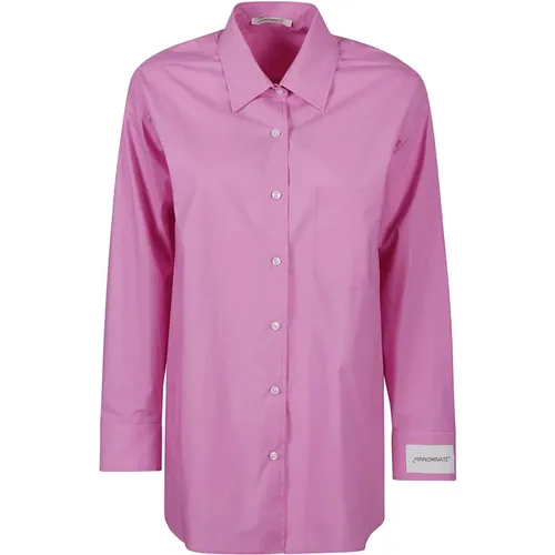 Casual Cotton Shirt , female, Sizes: XS - Hinnominate - Modalova