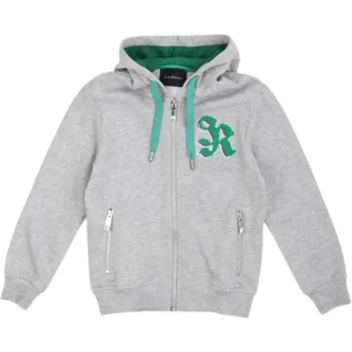 Grauer Gotischer Hoodie Pullover - John Richmond - Modalova