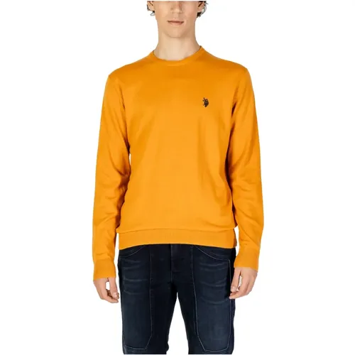 Herren Pullover Herbst/Winter Kollektion , Herren, Größe: L - U.S. Polo Assn. - Modalova