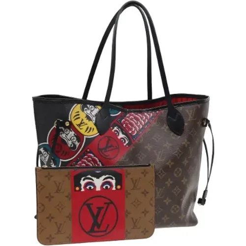 Pre-owned Canvas shoulder-bags , female, Sizes: ONE SIZE - Louis Vuitton Vintage - Modalova