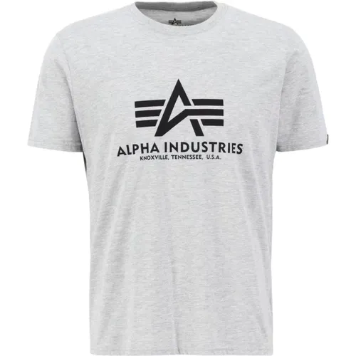 Herren Lifestyle T-Shirt - alpha industries - Modalova