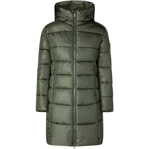 Tierfreie Steppjacke Taylor Stil , Damen, Größe: M - Save The Duck - Modalova