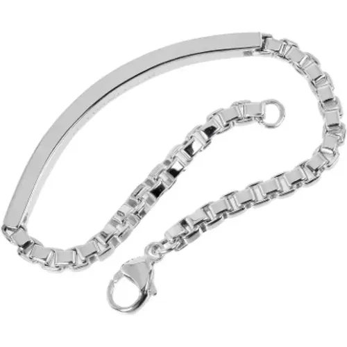 Pre-owned Silver bracelets , male, Sizes: ONE SIZE - Tiffany & Co. Pre-owned - Modalova