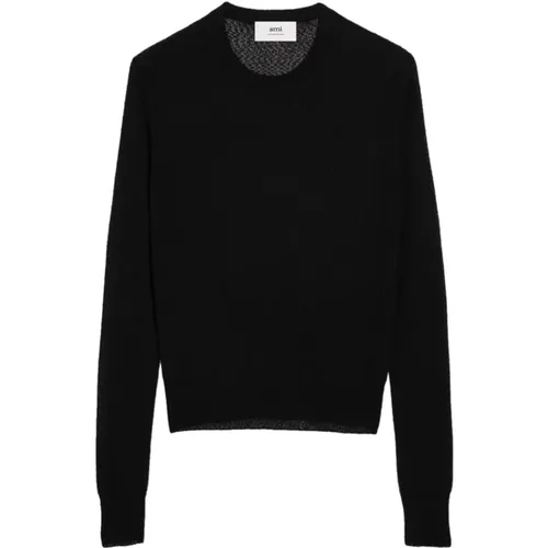 Sweaters , male, Sizes: L, S - Ami Paris - Modalova