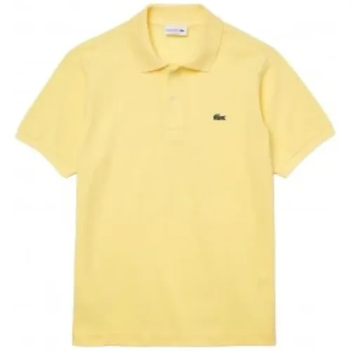 Gelbes Polo-Shirt , Herren, Größe: 3XL - Lacoste - Modalova