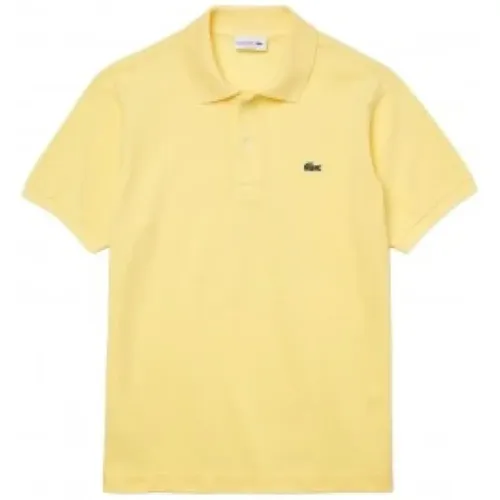 Gelbes Polo-Shirt , Herren, Größe: 2XL - Lacoste - Modalova