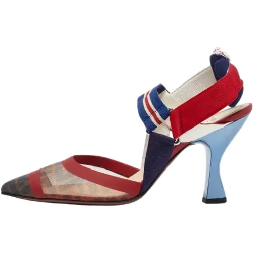 Pre-owned Fabric heels , female, Sizes: 7 UK - Fendi Vintage - Modalova