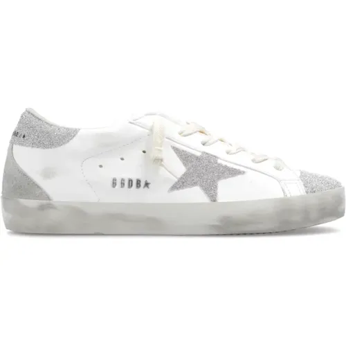 ‘Super-Star’ leather sneakers , female, Sizes: 3 UK - Golden Goose - Modalova